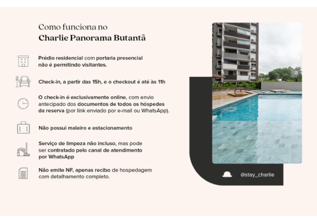 Charlie Panorama Butanta Apartment São Paulo Exterior photo